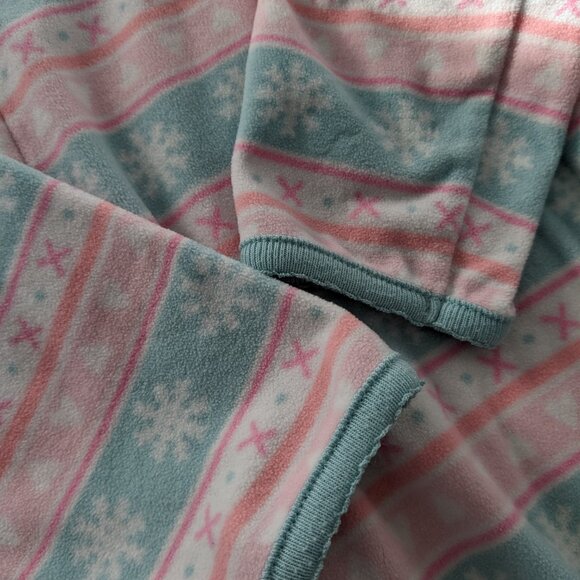 Cozy Kids Pajamas Set - Pink, Blue, and Pink Stripes - Picture 10 of 14